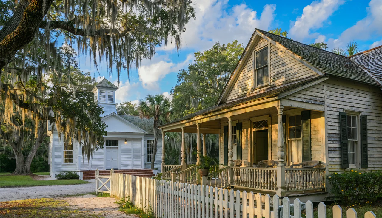 Historic home in Belleair, FL near the Old Belleair Town Hall