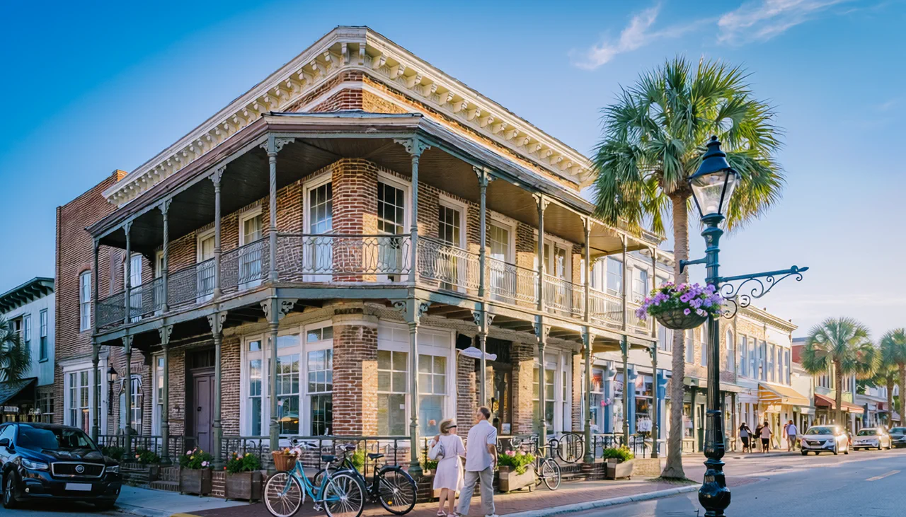 Historic Main Street building in Safety Harbor, FL